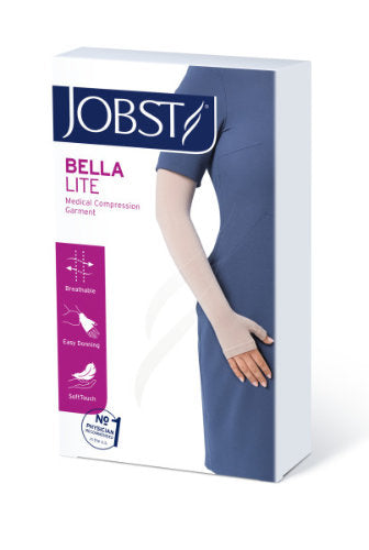 Jobst Bella Lite (1 Piece) Armsleeve and Gauntlet, 15-20 mmHg, Silicone Option