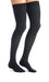 Jobst Opaque, 15-20 mmHg, Thigh High w/Silicone Dot Band, Closed Toe | Black Jobst Opaque Socks| Compression Care Center 