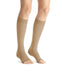 Jobst Opaque, 15-20 mmHg, Knee High, Open Toe | Natural Stocking | Compression Care Center 