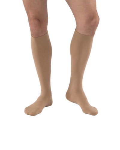 Jobst Relief, 20-30 mmHg, Knee High, Silicone, Closed Toe | Beige Jobst Relief Stocking | Compression Care Center 
