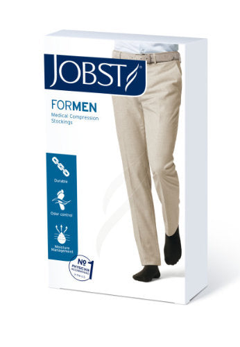 Jobst forMen, 15-20 mmHg, Knee High, Closed Toe | Compression Care Center 