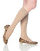 Sigvaris 233C Women's Cotton Closed Toe Knee High Compression Stockings Color Light Beige