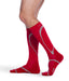 Sigvaris 412C High Tech Knee High Athletic Socks Color Red