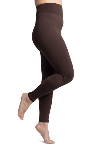 Sigvaris 170L Soft Silhouette Leggings, 15-20 mmHg Color Espresso | Compression Care Center