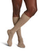 Sigvaris 186C Casual Cotton Knee High Compression Socks for Men, 15-20 mmHg, Color Khaki