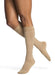Sigvaris 863C/P Women's Full Calf Knee High Compression Stockings with Silicone Dot Band 30-40 mmHg Compression Color Light Beige