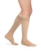 Sigvaris Men's Essential Opaque Knee High Compression Socks with Silicone Dot Band Color Light Beige 862C/S
