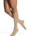 Sigvaris Essential Opaque Full Calf Closed Toe Knee High with Silicone Band Color Light Beige 862C/P
