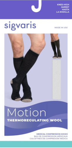Sigvaris 422C Thermoregulating Wool Compression Socks Packaging