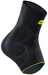 A black ankle brace with open toe design provides compression and stability for weakened ankle joints
