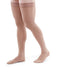 Man wearing Medi Duomed Advantage Thigh High Compression Stockings in the color Beige
