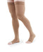 Almond Duomed Advantage, 20-30 mmHg, Thigh High, Open Toe | Compression Care Center