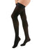 Lady wearing her Medi Duomed Transparent Sheer Thigh High Compression Stockings in the color Black