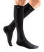 Lady wearing the Mediven Active 15-20 mmHg Compression Sports Sock in the Color Black