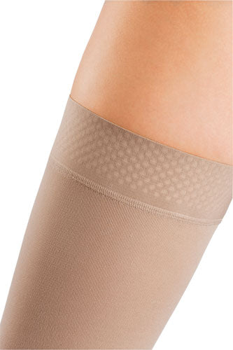 Mediven Comfort, 30-40 mmHg, Thigh High w/Beaded Silicone Band, Closed Toe