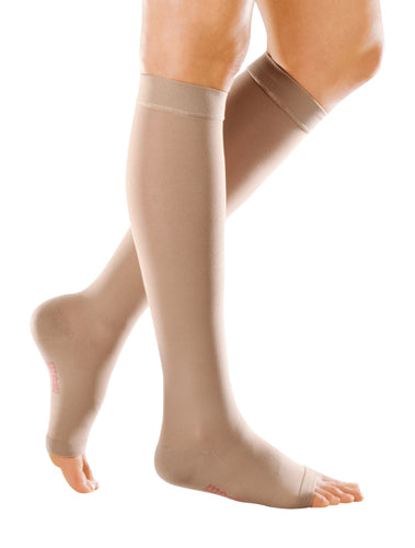Mediven Forte, 40-50 mmHg, Knee High w/Extra Wide Calf, Open Toe | Mediven Forte Stocking | Compression Care Center