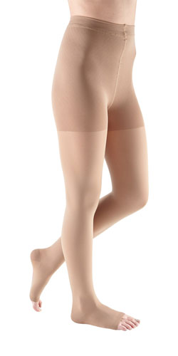 Fashion Medical Compression Stockings Varicose Veins Hose Open Toe Compression  Pants -Beige Closed Toe @ Best Price Online
